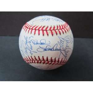  1990 New York Mets Autographed Team Baseball Sports 