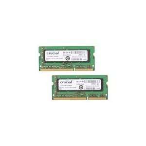  Crucial 8GB (2 x 4GB) 204 Pin DDR3 SO DIMM DDR3 1333 (PC3 