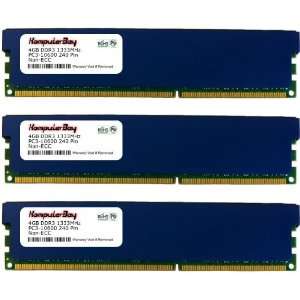   10600 / PC3 10666 (9 9 9 25) 12 GB KIT with Heatspreader for extra