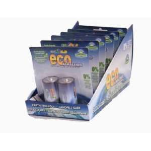  ECO AlkalineTM C Batteries (2 Batteries)   ECOC2 