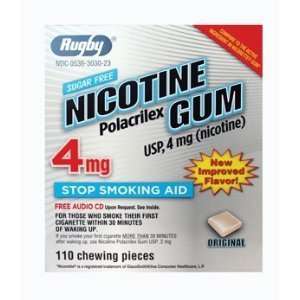  NICOTINE GUM 4 MG KIT ***RUG Size 110 Health & Personal 