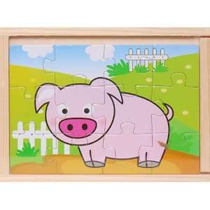  Farm Animals 4 in 1 Puzzle Toys & Games