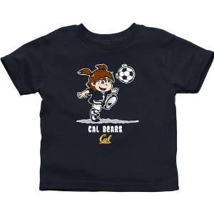  NCAA Cal Bears Infant Girls Soccer T Shirt   Navy Blue 
