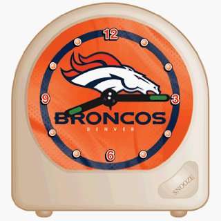  Denver Broncos Travel Alarm Clock **