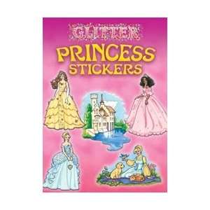  Dover Publications Glitter Princess Stickers; 5 Items 