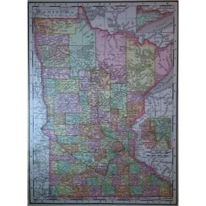  Spofford Map of Minnesota (1900)