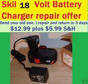 Skil 18v 92990 Battery Charger Repair 18 volt   180BAT  
