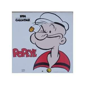  Popeye 7 1994 Wall Calender 