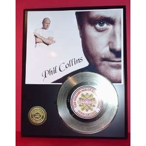 Gold Record Outlet Phil Collins 24kt Gold Record Display LTD  