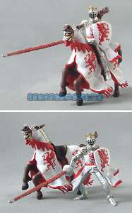 Historical Red Knight Dragon King Toy Figure Figurine  