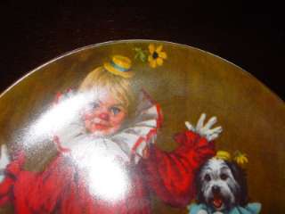 TOMMY THE CLOWN John McClelland KNOWLES COLLECTOR PLATE  