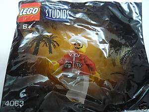 Lego Coca Cola Minifigs set 4063 Jurassic Park Studios  