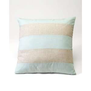  Coldwater Creek Striped Aquamarine pillow