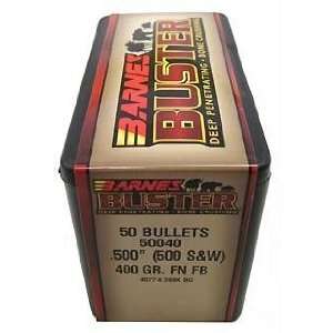 Barnes Bullets 500 S&W .500400gr Bustr FN FB/50