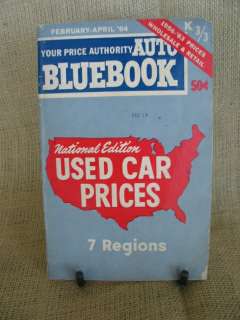 AUTO BLUEBOOK (NATIONAL EDITION USED CAR PRICES)