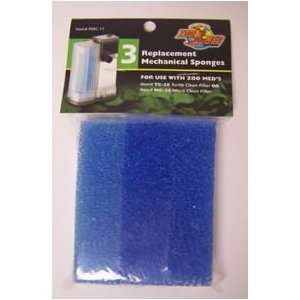  Zoo Med PMC 11 Blue Mechanical Sponge Replacement 3 Pk For 