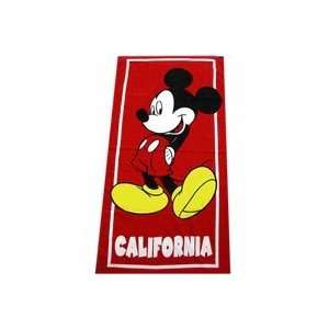   character bath towel  Mickey Mouse California Beach towel Home