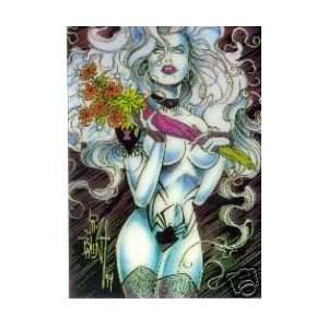  LADY DEATH CHROMIUM JIM BALENT CHASE CARD #2 Everything 