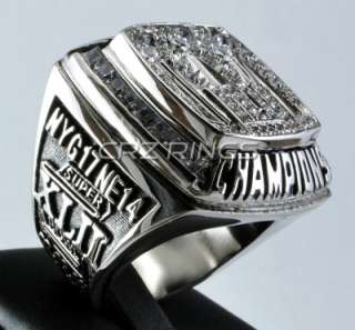 2007 New York Giants NY Championship Replica Super Bowl Ring & Box 