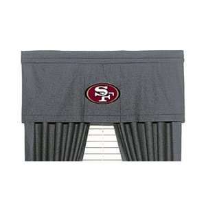    NFL San Francisco 49ers  Denim Window Valance