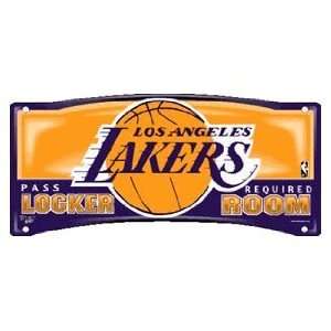 NBA Los Angeles Lakers Locker Room Sign 