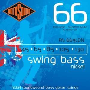  Rotosound RS66LDN 5 String Swing Bass Nickel .045 .130 