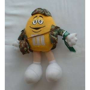  10 M & Ms Yellow Army Plush Toys & Games