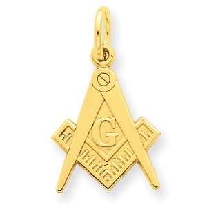  14k Masonic Charm Jewelry