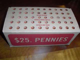 You are bidding on a 2012 P Lincoln Cent Penny 50 Roll Box. The box 