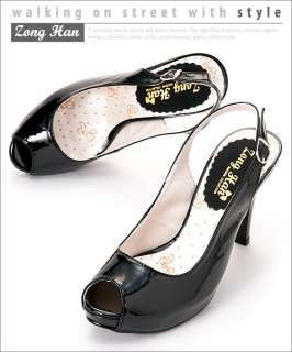   Basic Style Open Toe Platform High Heels Sandals 5 Colors  