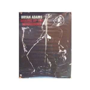    Bryan Adams Poster Waking Up The Neighbours 