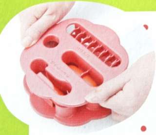 Sausage Cutter Mold Mold Stamp for Bento Lunch Box B64b  