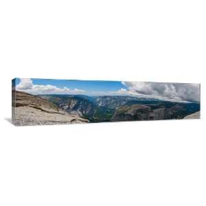  Yosemite Valley Panoramic   Gallery Wrapped Canvas 