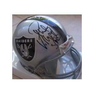  Phil Villapiano (Oakland Raiders) Football Mini Helmet 
