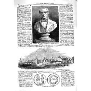  1860 BUST PAKINGTON ASYLUM ARLSEY BEDFORDSHIRE RIFLE