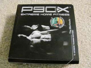 P90X EXTREME HOME FITNESS 13 DVD SET BEACHBODY WORKOUT GYM EXERCISE 