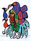 Authentic Norval Morrisseau Limited Edition Print Outer Self