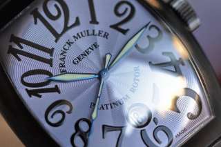 Limited Franck Muller MARINE Casablanca 8880 SC DT mens watch platinum 