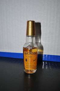 OLD TAYLOR Kentucky Bourbon Whiskey mini bottle  