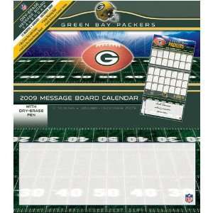   Bay Packers NFL 12 Month Message Board Calendar