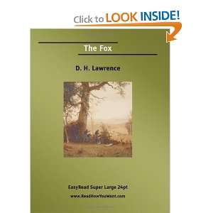  The Fox (EasyRead Super Large 24pt Edition 