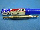 Atrax 1/16 Tapered Carbide End Mill Qty 4 (YB103)  