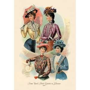  Some Novel Shirt Waists or Blouses   Paper Poster (18.75 x 