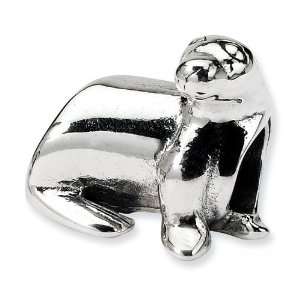  Sterling Silver Reflections Sea Lion Bead Jewelry