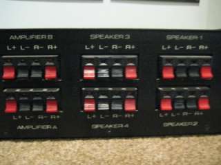 Niles Audio SVC 4 speaker selector /Volume control. This is a used 