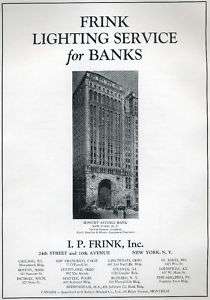 1923 Vintage Ad BOWERY Savings Bank Bldg NEW YORK NY  