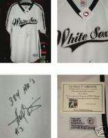 HAROLD BAINES AUTOGRAPHED JERSEY (WHITE SOX) W/ PROOF  