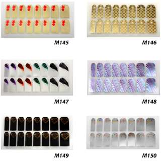   Nail Foil Nail Art Sticker Patch Nail Wraps for Fingers & Toes 145162