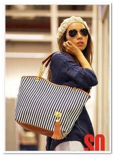 NEW KOREAN STYLE Linen Satchel Fashion Clubbing Tote shoulder Bag 