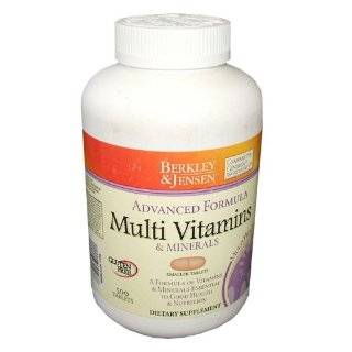   Jensen Advanced Formula Multi Vitamins and Minerals 500 Tablet Bottle